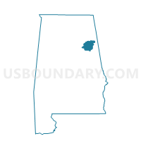 Calhoun County in Alabama